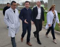 El ministro de Salud recorrió el hospital Simplemente Evita
