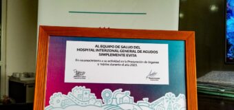Reconocimiento del hospital Simplemente Evita en el CoSaPro
