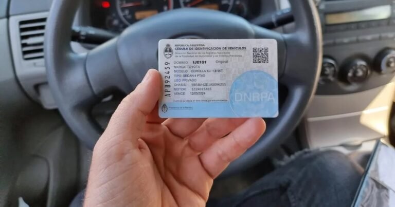 Cómo puedo saber en qué registro está inscripto mi auto en Argentina 2 auto argentino con registro y documentos oficiales