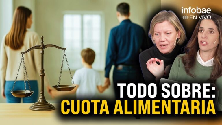 familia argentina con ninos y balanza legal