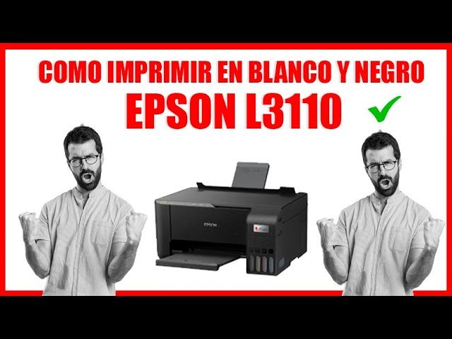 impresora laser imprimiendo pagina en blanco y negro
