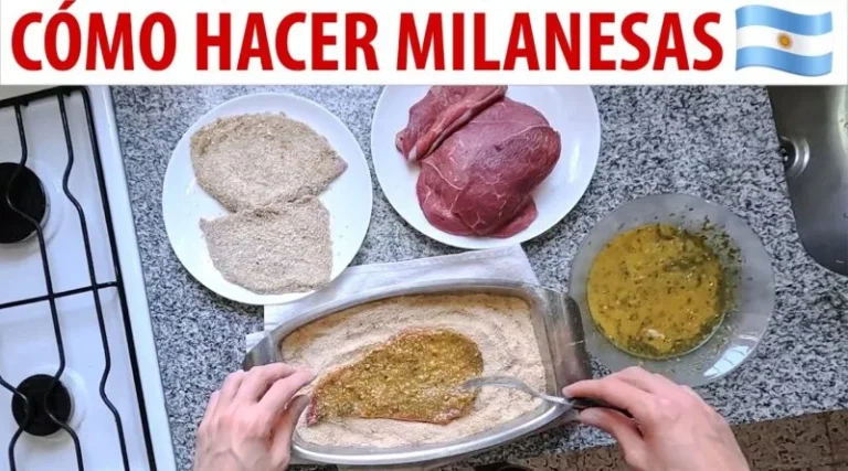 Cómo preparar la mejor mezcla para milanesas de carne caseras