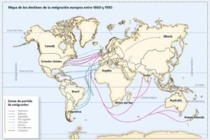 mapa historico migracion espana argentina