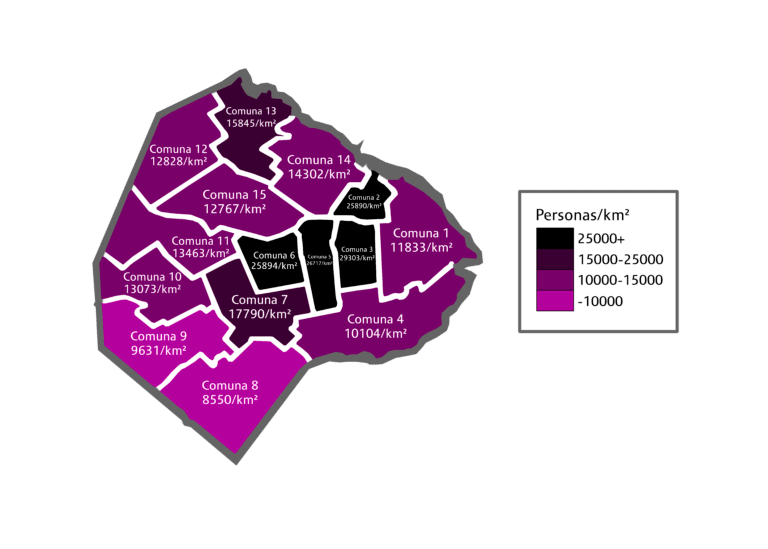 Cuántas personas viven en Buenos Aires y cómo se distribuyen 7 Cuántas personas viven en Buenos Aires y cómo se distribuyen