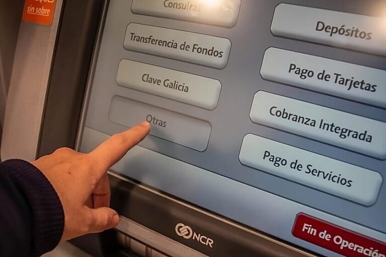 Cómo hacer un depósito en una cuenta del Banco Galicia paso a paso